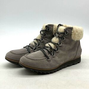 NWOT Sorel Women's Gray Suede Boots- Sz 9.5